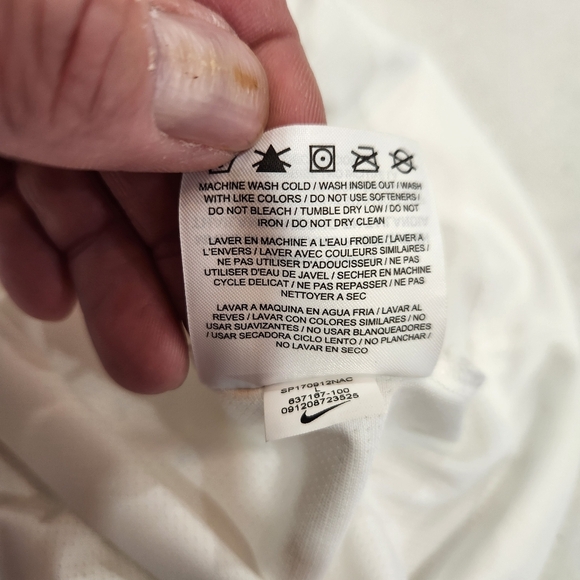 Nike Polo Shirt Large White Golf Dri Fit Southern Comfort Whiskey New With Tags - Picture 9 of 13